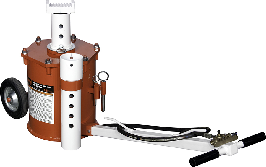 Norco Portable Air Lift Jack 10 Ton - Storage